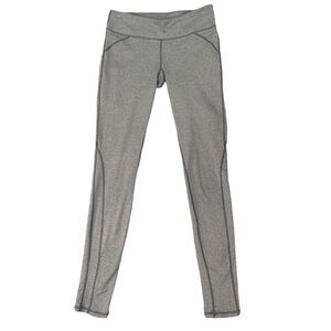 Fabletics Leggings Womens S Small Gray Pull On Mid Rise Stretch Athletic Wicking